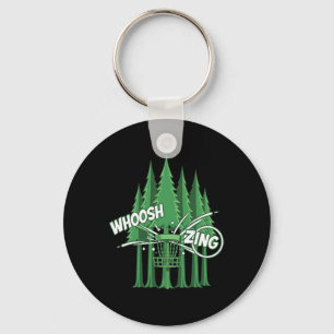 Whoosh Zing Disc Golf Scene Flying Disc Sket Fores Key Ring