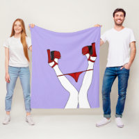Whops! Panties down, kinky cartoon pop art, red