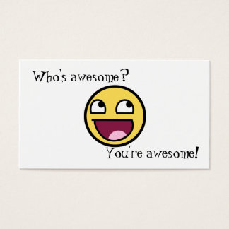 Who's Awesome?
