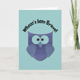 Who's been brave greeting Card