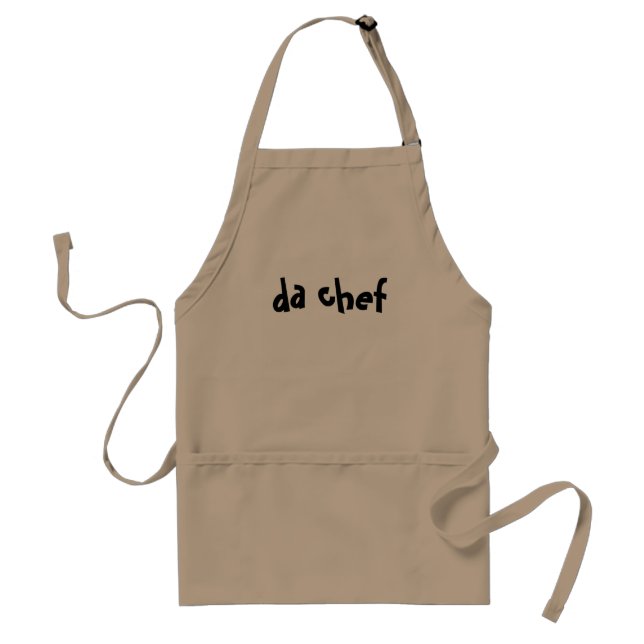 Who's da chef? You are, baby! Standard Apron (Front)