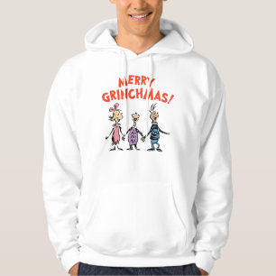 Whos Holding Hands Merry Grinchmas Hoodie