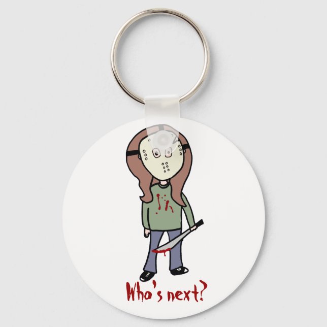 Who's next? key ring (Front)