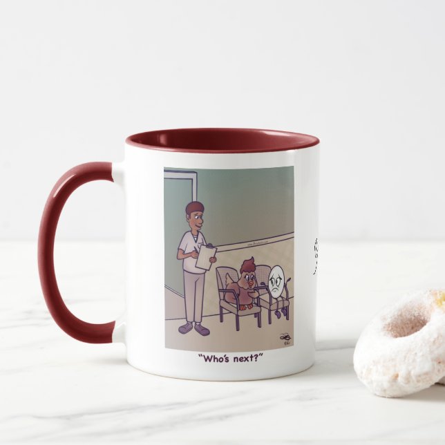 Who's Next Mug (With Donut)