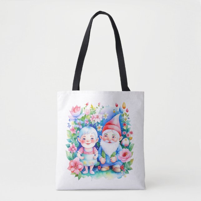 Who's Ready to Garden? Tote Bag (Front)