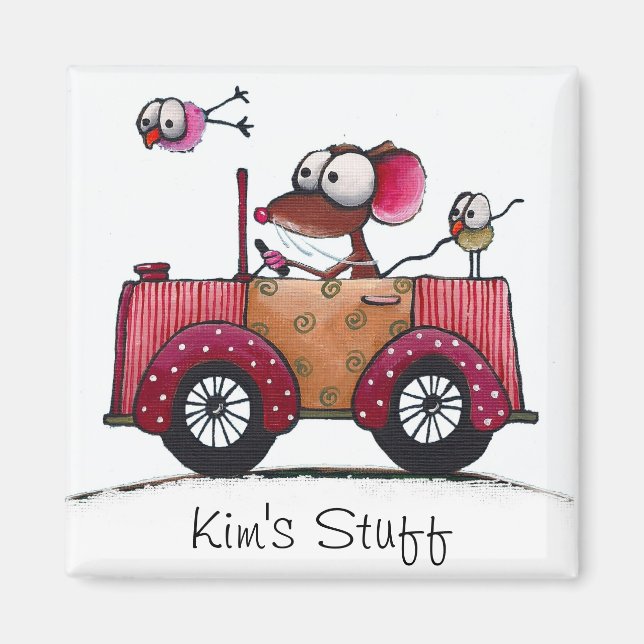 Who's Stuff? Magnet (Front)