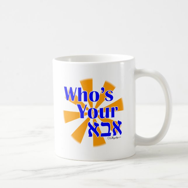 Who's your Abba / Daddy Coffee Mug (Right)