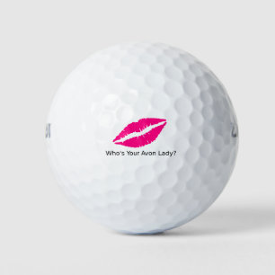 Who's Your Avon Lady Lips Golf Balls