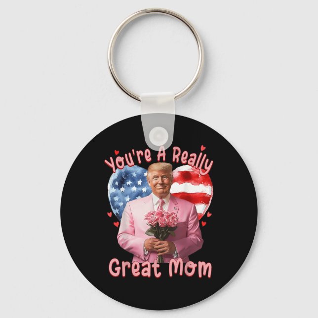Whos Your Crawdaddy Crawfish Jester Funny Mardi Gr Key Ring (Front)