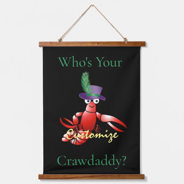 Who's Your Crawdaddy? Thunder_Cove Hanging Tapestry (Front)