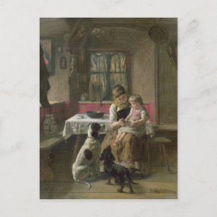 Whose Dinner is it? Postcard