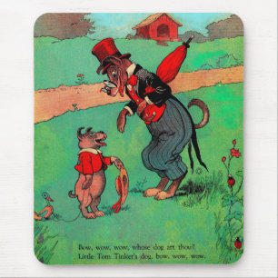 whose dog art thou? mouse pad