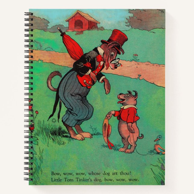 whose dog art thou? notebook (Front)