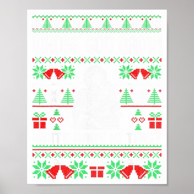 Whose God White Baby Is This Funny Jesus Ugly Chri Poster (Front)