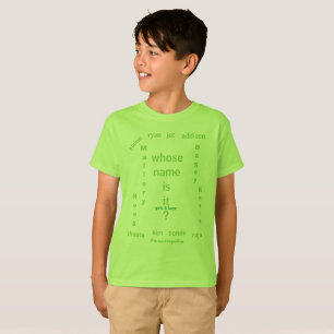 WHOSE NAME IS IT? 6m - 3XL / MMETROPOLIM      T-Shirt