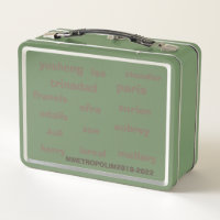 WHOSE NAME IS IT ? / GREEN STAINLESS COLOR