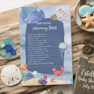 Who's's know momy best Sea You Soon Baby Shower 