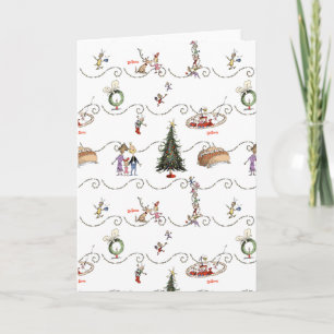 Whoville Christmas Garland Celebration Card