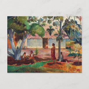 Why Are You Angry? by Paul Gauguin Postcard