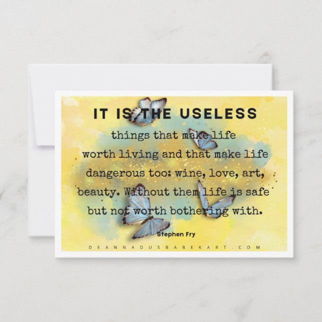 Why Art Matters Card (Front)
