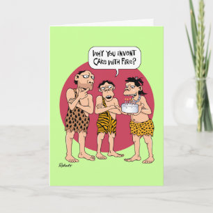 Why Cake? Funny Birthday Card