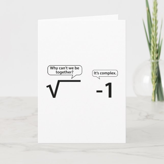 Why Can't We Be Together? It's Complex. Card (Front)