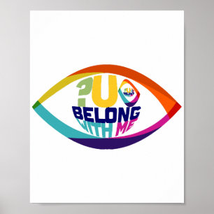 Why Can't You See You Belong With Me Poster