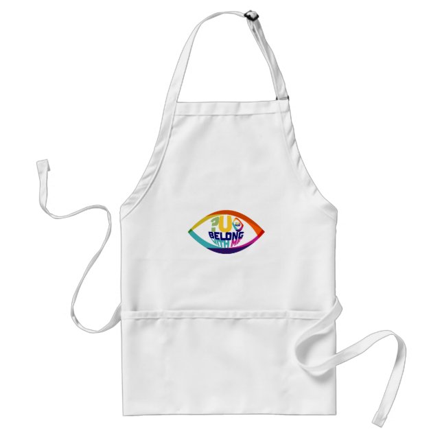 Why Can't You See You Belong With Me Standard Apron (Front)