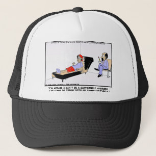 Why Cartoonists Retire Funny Tees Cards Mugs Gifts Trucker Hat