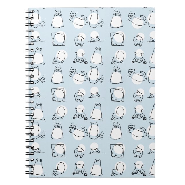 why cats are cats free life notebook (Front)