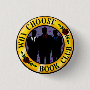 Why Choose Book Club 3 Cm Round Badge