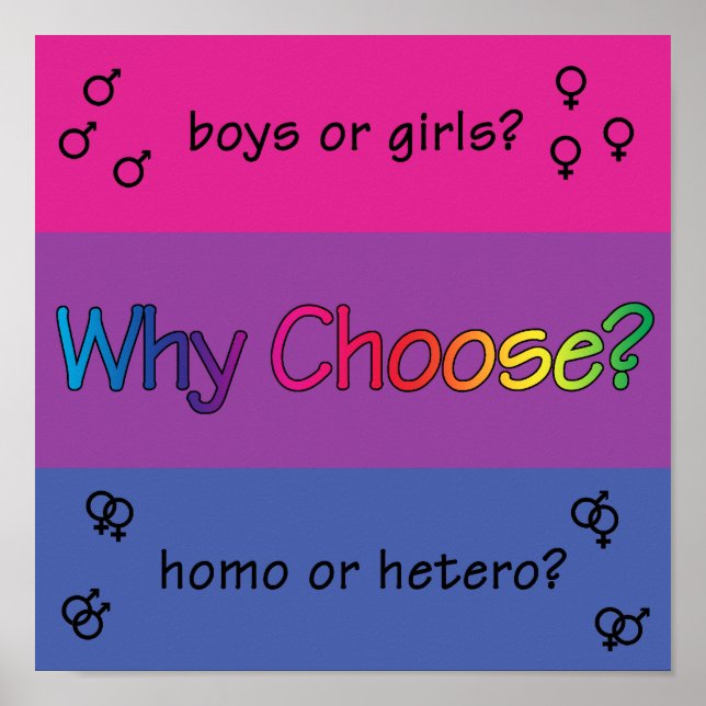Why Choose? Poster (Front)