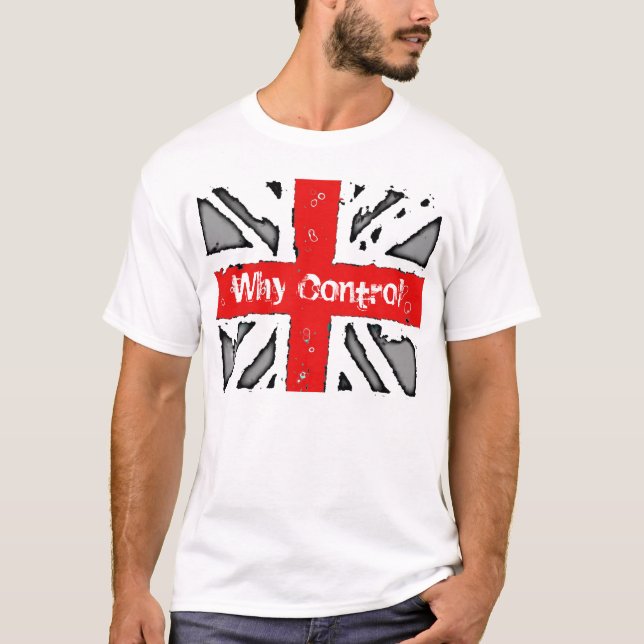 Why Control Ideology White T-Shirt (Front)