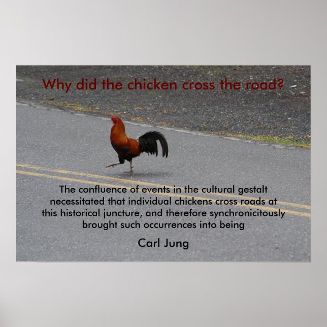 Why Did The Chicken Cross? - poster (Front)