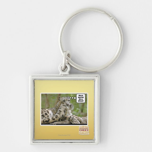 Why do dogs find this so difficult? key ring (Front)