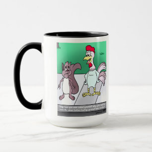 Why Do Squirrels Cross Roads Mug
