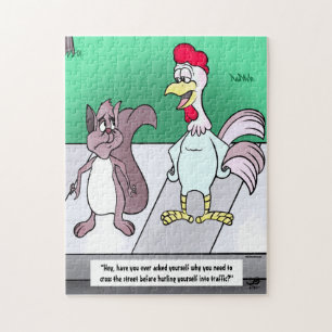 Why Do Squirrels Cross Roads Puzzle