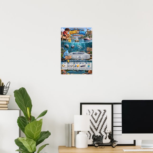 Why Do Things Float or Sink? Poster (Home Office)