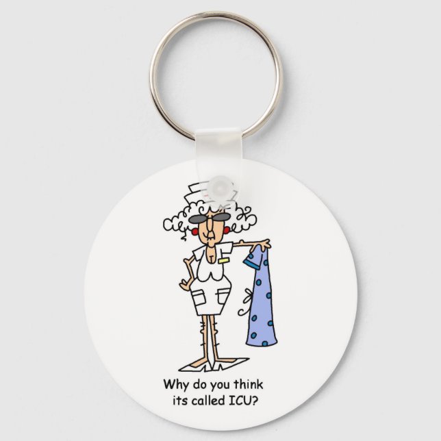 Why do you think it's called ICU? Key Ring (Front)