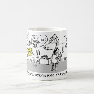 Why Dogs Chase Cars Coffee Mug