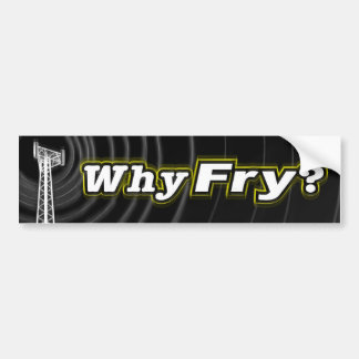 Why Fry? Bumper Sticker