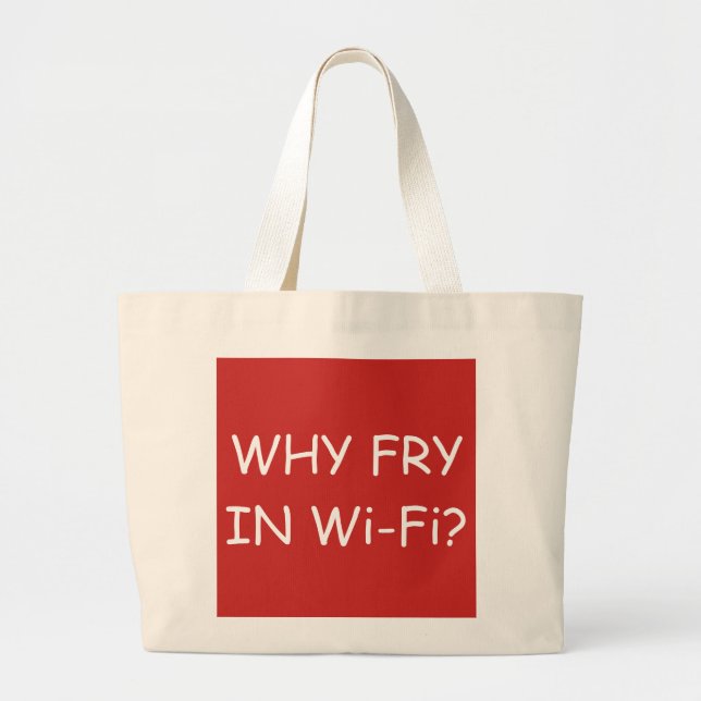 Why Fry in Wi-Fi tote (Front)