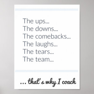 Why I Coach Poster