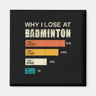 Why I Lose At Badminton The Racket Court Magnet