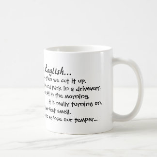 Why I Love English mug