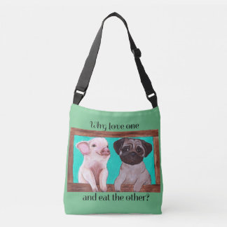 Why Love One and Eat The Other? Vegan Bag