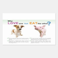 Why Love one but eat the other -Dog and Pig