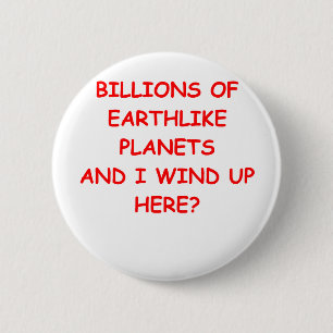 why me 6 cm round badge