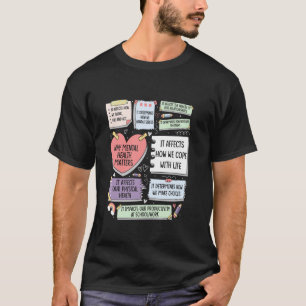 Why Mental Health Matters It Affects How We Cope T-Shirt