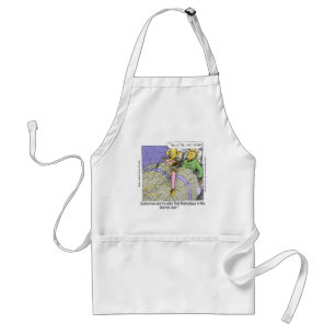 Why Scarecrows Divorce Funny Standard Apron